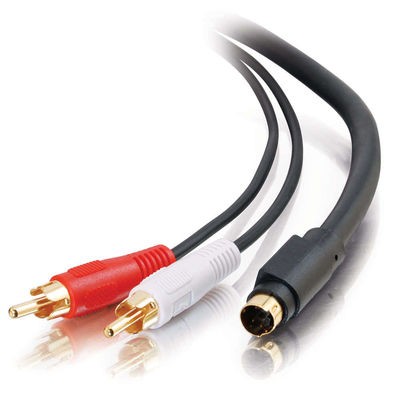 12ft Value Series™ S-Video + RCA Stereo Audio Cable