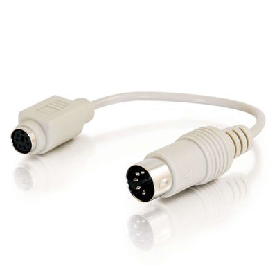 6in PS/2 Female to AT Male Keyboard Adapter Cable