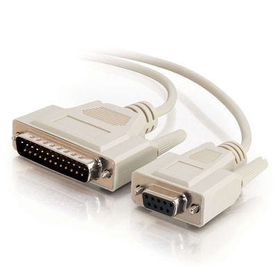 10ft DB9 Female to DB25 Male Modem Cable