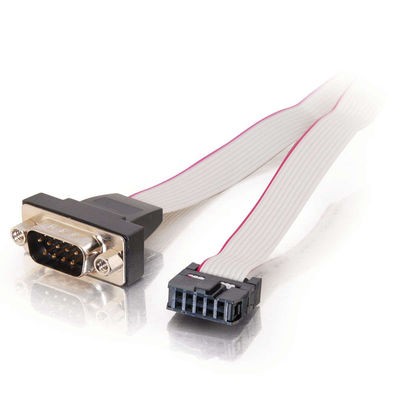 11in DB9 Male Serial Add-A-Port Adapter Cable
