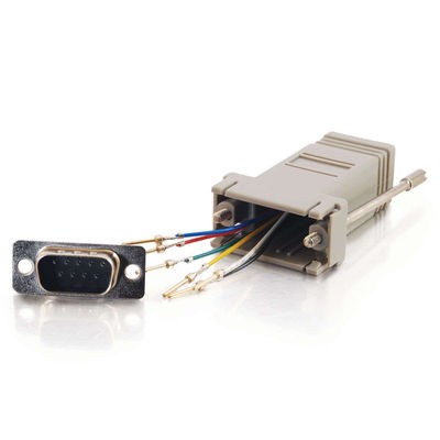 RJ12 to DB9 Male Modular Adapter