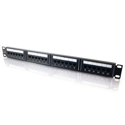 24-Port Cat5E 110-Type Patch Panel