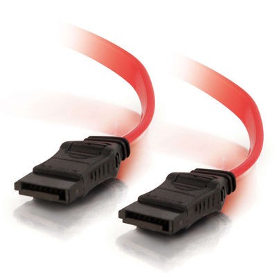 6in 7-pin 180° 1-Device Serial ATA Cable
