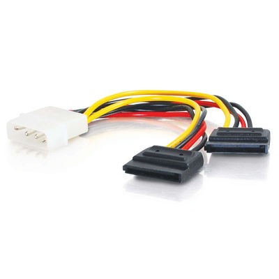6in Serial ATA Dual Power Splitter Cable