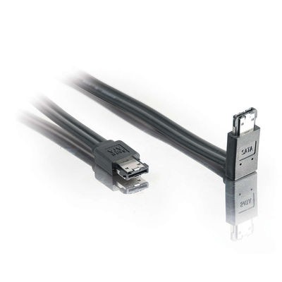 2m 180° to 90° External Serial ATA Cable