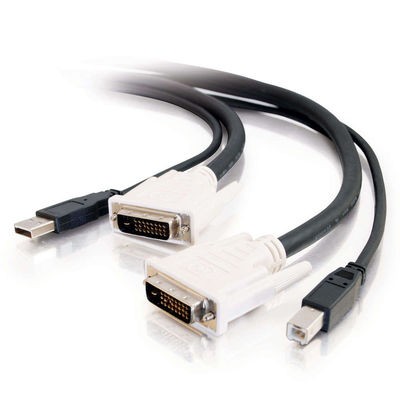 10ft DVI™ Dual Link + USB 2.0 KVM Cable