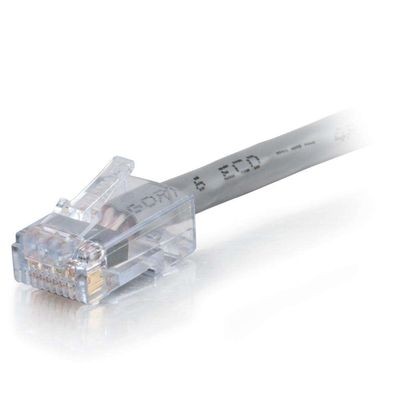 100ft Cat6 550MHz Assembled Plenum Patch Cable - Gray