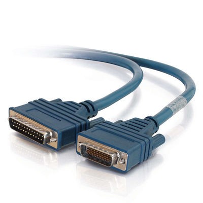 10ft Cisco Compatible DCE RS-232 LFH60M to DB25F Cable