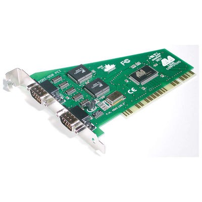 Lava&trade; Port-PCI 2-Port PCI Dual 16650 DB9 Serial Card