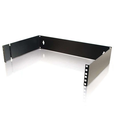 APW Mini-Max 2u (3.5in)  Wallmount Patch Panel Bracket (12in deep) - Black