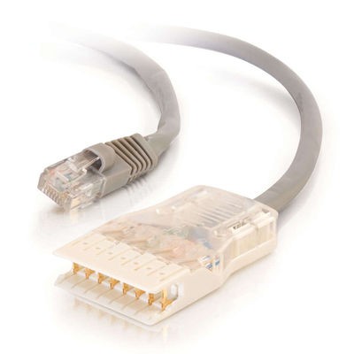 3ft 110/Cat5E 568B RJ45 Patch Cord - Gray