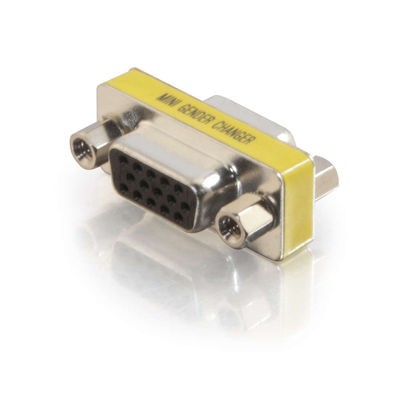 HD15 VGA F/F Mini Gender Changer (Coupler)