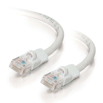 75ft Cat5E 350 MHz Snagless Patch Cable - White