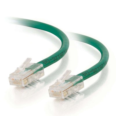 1ft Cat5E 350 MHz Assembled Patch Cable - Green