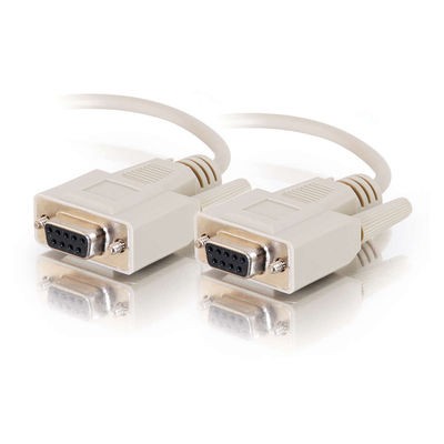 10ft DB9 F/F Cable - Beige