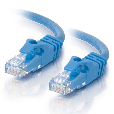 10ft Cat6 550 MHz Snagless Patch Cable - Blue