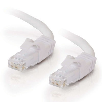 14ft Cat6 550 MHz Snagless Patch Cable - White