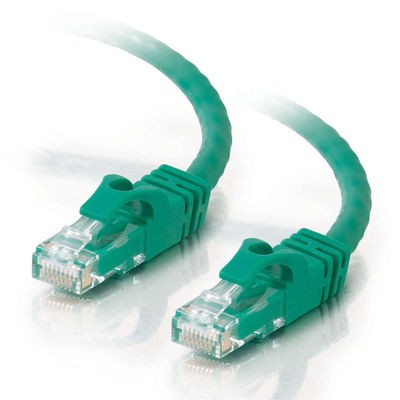 7ft Cat6 550 MHz Snagless Patch Cable - Green