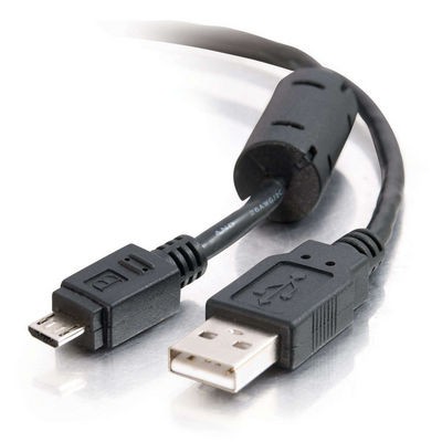 2m USB 2.0 A Male to Micro-USB B Male Cable (6.5ft)