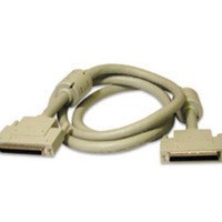 1ft LVD/SE MD68 SCSI-3 Cable with Ferrites
