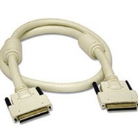 6ft LVD/SE VHDCI .8mm 68-pin M/M Cable with Ferrites