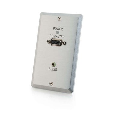 TruLink VGA+3.5mm Audio over Cat5 Wall Plate Transmitter