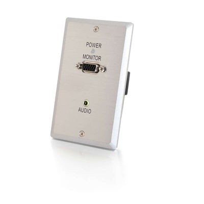 TruLink VGA+3.5mm Audio over Cat5 Wall Plate Receiver
