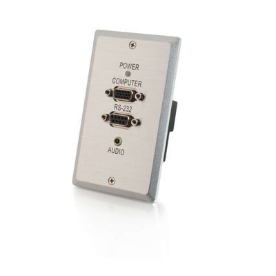 TruLink VGA+3.5mm Audio+RS232 over Cat5 Wall Plate Transmitter
