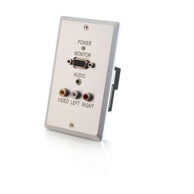 TruLink VGA+3.5mm+Composite over Cat5 Wall Plate Receiver