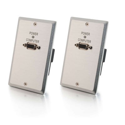 TruLink VGA over Cat5 Wall Plate Transmitter/ Wall Plate Receiver Kit