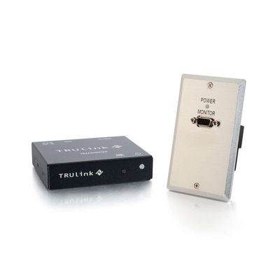 TruLink VGA over Cat5 Box Transmitter/ Wall Plate Receiver Kit