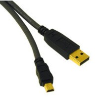 2m Ultima™ USB 2.0 A to Mini-b Cable - Retail-Packaged