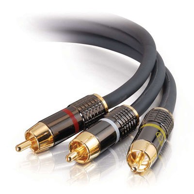 25ft SonicWave™ RCA Audio/Video Cable
