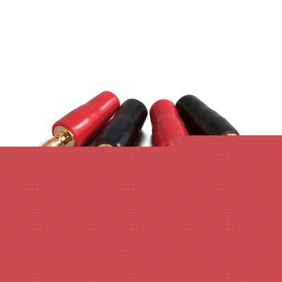 12 AWG Solder-Style Banana Plug Speaker Connector - 4pk