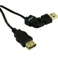 6ft FlexUSB&trade; A Male to A Female Extension Cable
