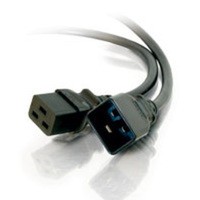 10ft 14 AWG 250 Volt Power Extension Cord (IEC320C20 to IEC320C19)