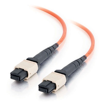 30m MTP 50/125 Multimode Fiber Patch Cable - Orange