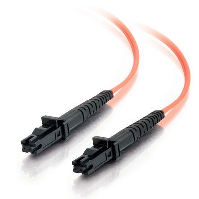 3m MTRJ/MTRJ Duplex 62.5/125 Multimode Fiber Patch Cable - Orange