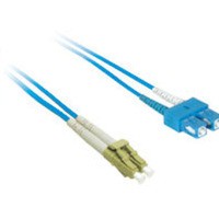 5m LC/SC Duplex 9/125 Single Mode Fiber Patch Cable - Blue