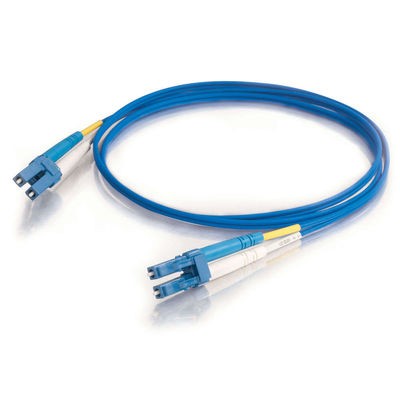 3m LC/LC Duplex 9/125 Single Mode Fiber Patch Cable - Blue