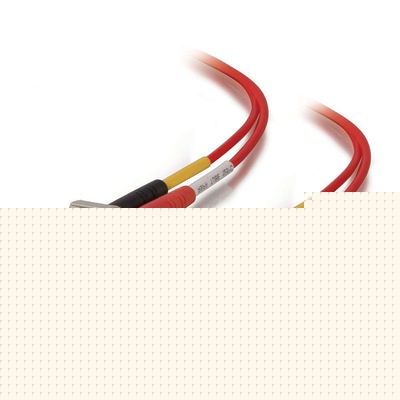 10m LC/LC Duplex 50/125 Multimode Fiber Patch Cable - Red