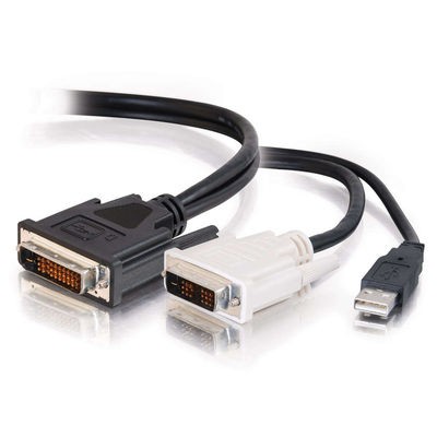 10ft M1 to DVI-D&trade; + USB A Cable