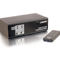 TruLink 2-Port UXGA Monitor Switcher/Extender with 3.5mm Audio