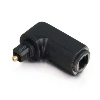 Velocity™ Right Angle TOSLINK Port Saver Adapter
