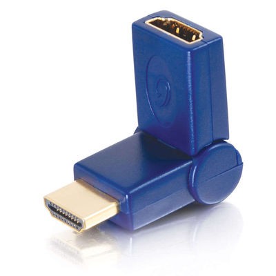 Velocity™ 90° Rotating HDMI Female to HDMI Male Port Saver Adapter