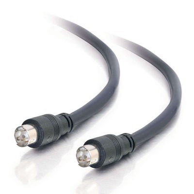 15ft Plenum-Rated S-Video Cable with Low Profile Connectors