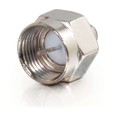 75 Ohm F-Type Male Terminators - 10pk