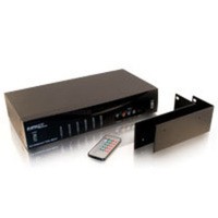 6x2 Component Video + Stereo Audio + TOSLINK Digital Audio Matrix Selector Switch