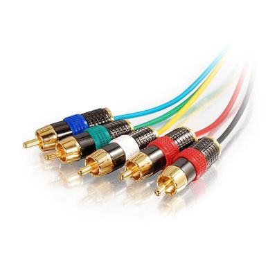50ft Plenum-Rated Component Video + RCA Stereo Audio Cable