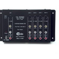 4-Output Audio/Video + S-Video Distribution Amplifier